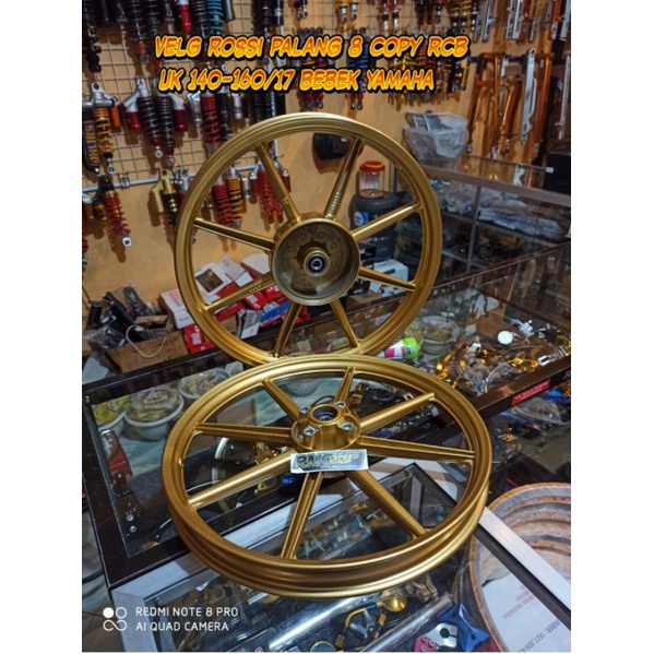 Velg Vrosi copy rcb  bebek yamaha palang 8 ukuran 140-160