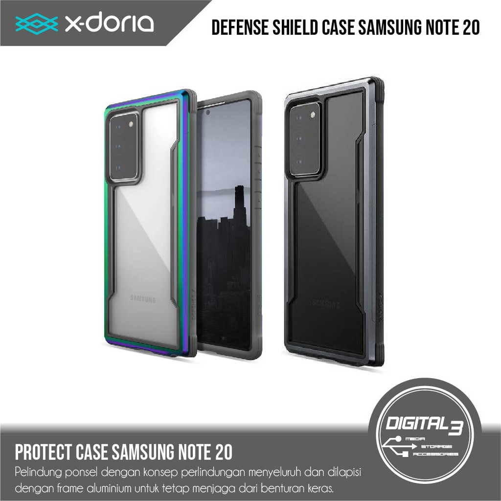 X-Doria Defense Shield Hard Case Samsung Note 20 Xdoria Casing