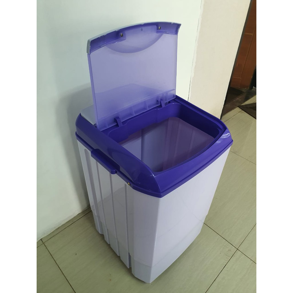 MESIN CUCI portable mini 4.5 KG SAGA SWM 01  air 25L pengering 200 W blueray steril timer 1 tabung