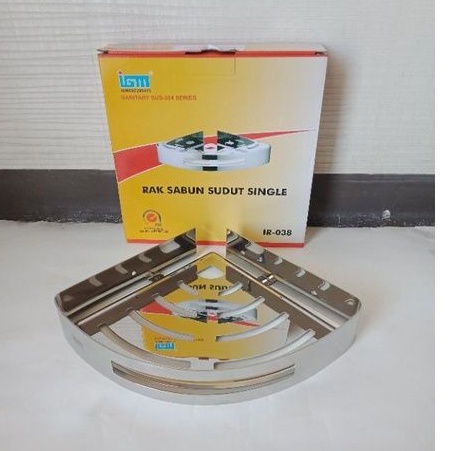 RAK SABUN SUDUT STENLIS IGM
