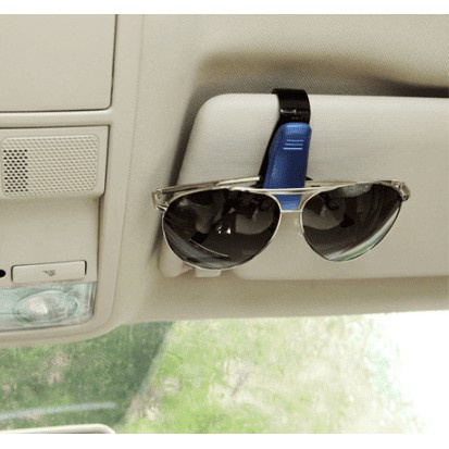 Z195 | Gantungan Kacamata Mobil Klip Sun Visor Car Sunglasses Clip Holder Hitam VSA148