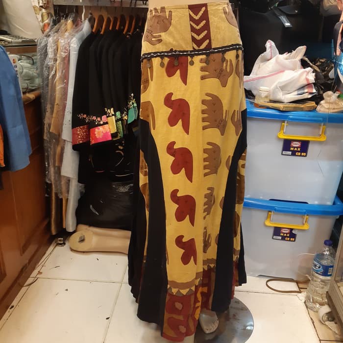 rok bangkok motif gajah -