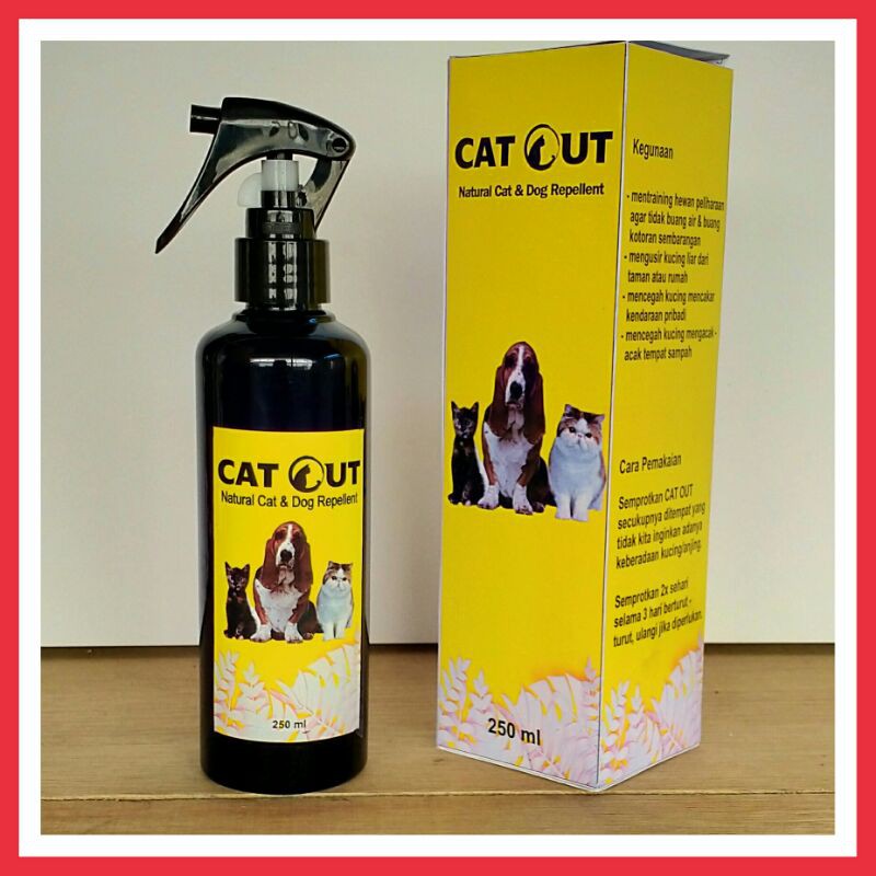 PENGUSIR KUCING LIAR 250 ML/MELATIH KUCING ANJING PELIHARAAN