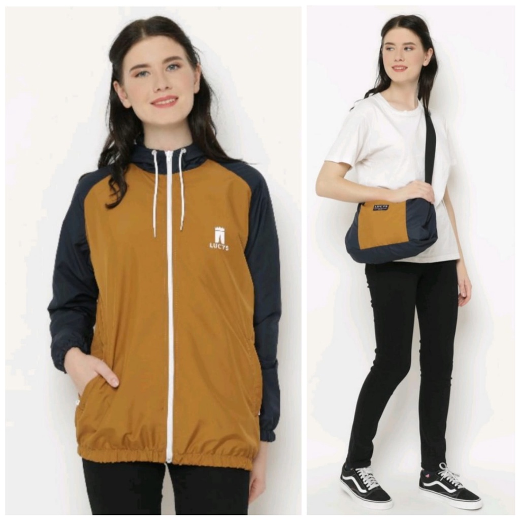 Jacket Bag Jaket Bisa Jadi Tas Pria Wanita LUCY'S LUCYS MOYA Multifunctional