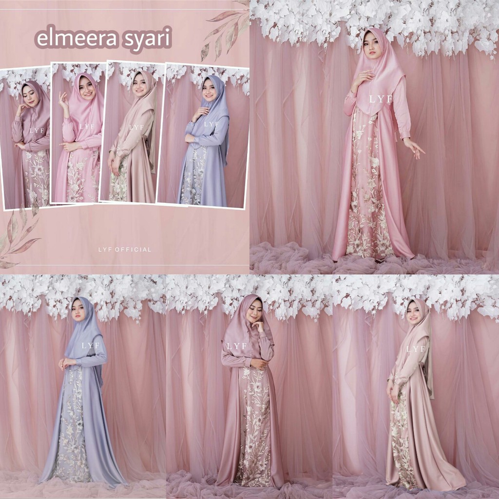 Elmeera Syari Gamis Hits 2019 Shopee Indonesia