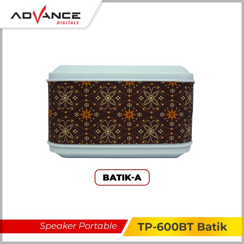 Speaker bluetooth advance tp 600n dengan power bass dan BLUETOOTH