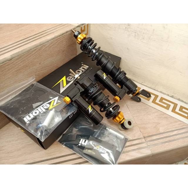 Shock tabung vespa smallframe pts Zelioni bkn bgm yss bitubo pinasco carbone generic