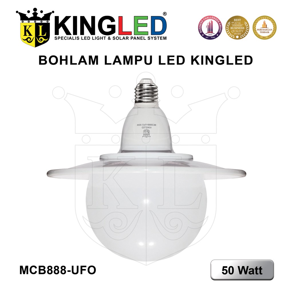 KINGLED Lampu OUTDOOR Bola LED Model UFO 20Watt 30Watt 50Watt