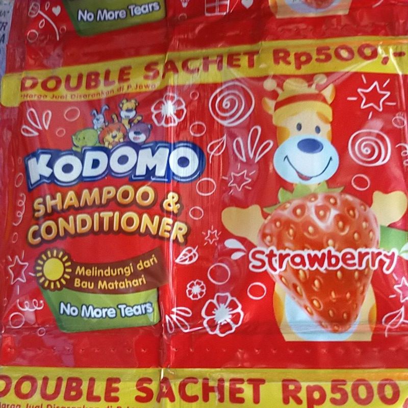 Shampoo Kodomo sachet 12pcs