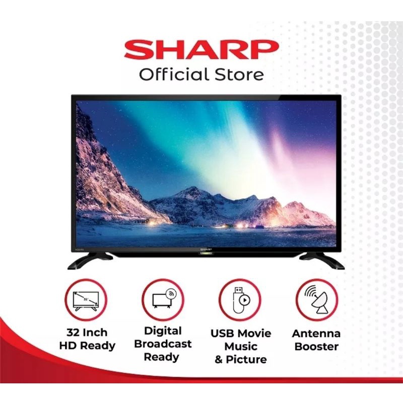 LED TV SHARP 32 Inch HD Digital TV - 2T-C32DD1i