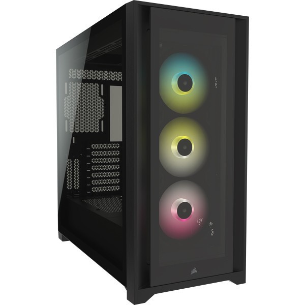 Case Corsair iCUE 5000X RGB - ATX Tempered Glass Mid Tower Smart Case