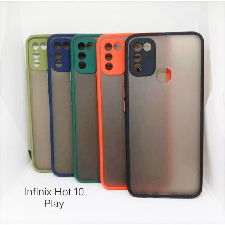 CASE MATTE INFINIX HOT 11 PLAY TRANSPARAN FUZE MACARON MY CHOICE - FA