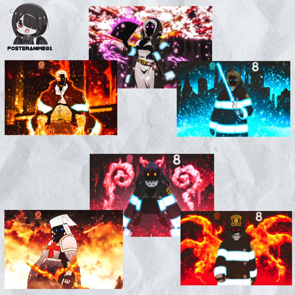 Poster Anime enen no shouboutai fire force #1 | Poster enen no shouboutai fire force