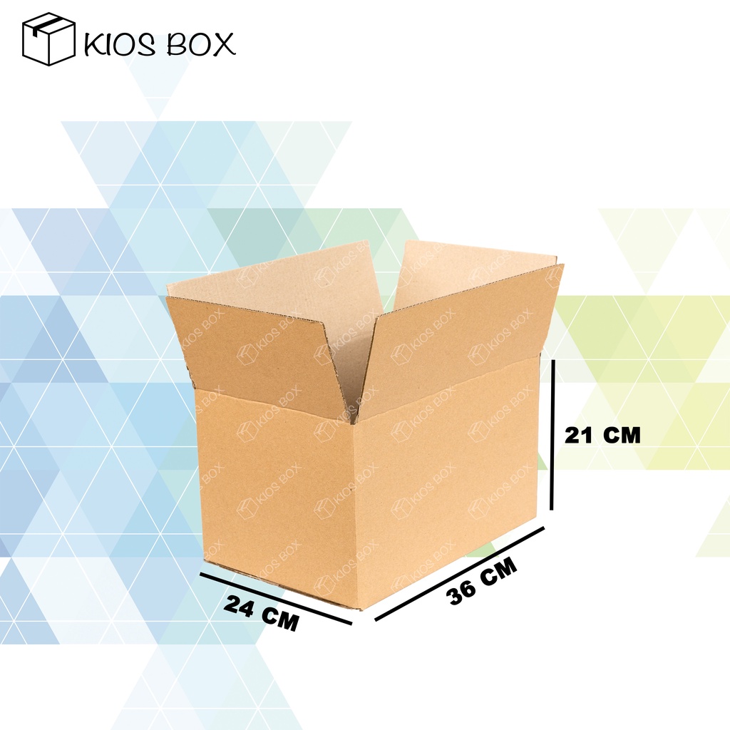 

Kardus Polos Karton Box 36x24x21