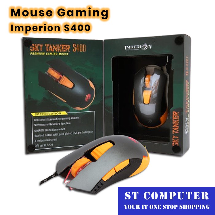 Mouse Gaming Imperion S400 Sky Tanker Macro