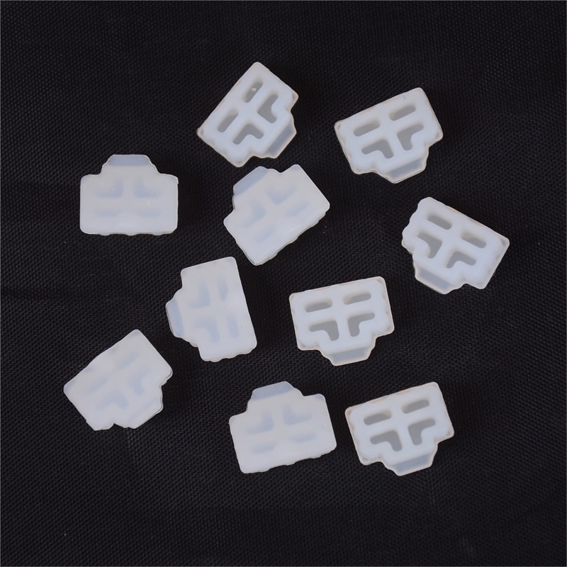 Vivi 100pcs / Lot Plug Pelindung Port Ethernet Rj45 Anti Debu Untuk Laptop / Komputer / Router Rj45