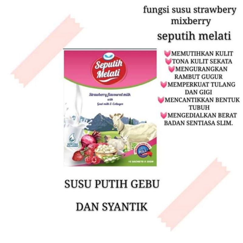 

HERBAL SUSU SPM STROBERY PUTIH+LANGSING