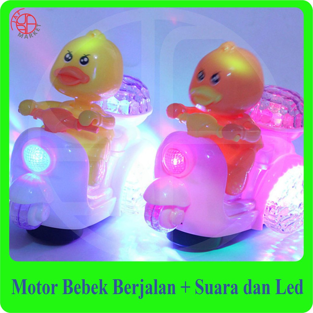 Mainan Anak Motor Bebek Berjalan lampu