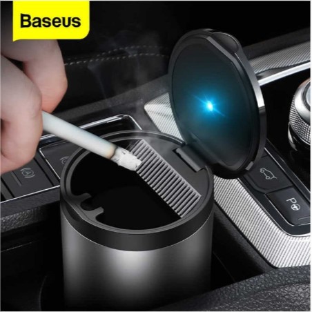 BASEUS CAR ASHTRAY CUP TEMPAT SAMPAH MINI ASBAK ROKOK MOBIL