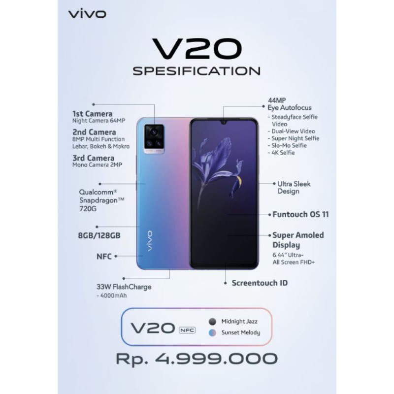 HP Vivo V20 ( NFC )