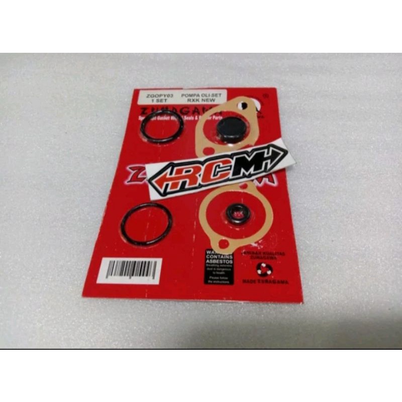 SIL SEAL ORING O-RING POMPA OLI OIL PUMP RXKING RX KING RXK NEW PEREDAM BARU SET JAMINAN KUALITAS  JAMINAN KUALITAS