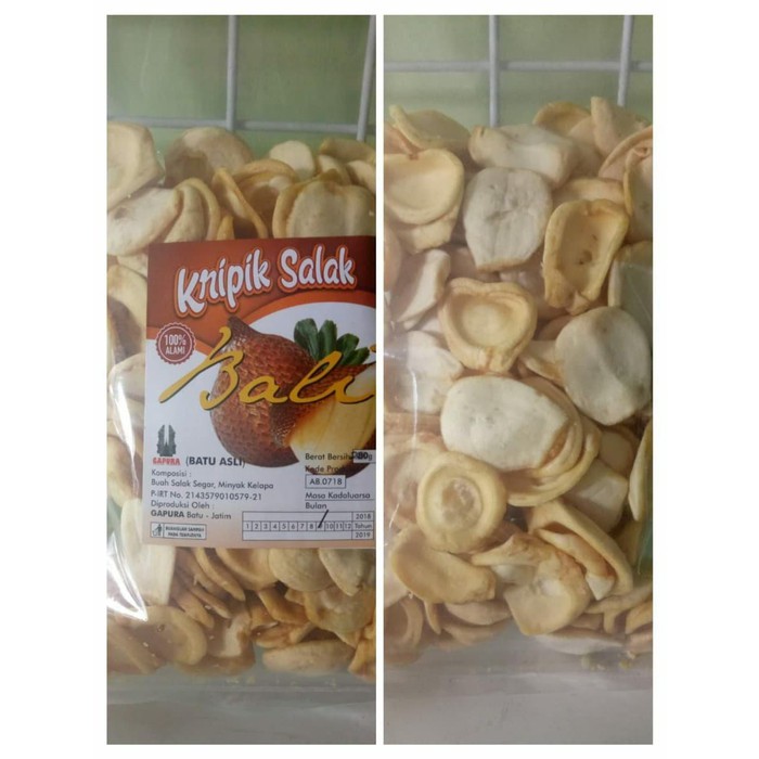 

Keripik Salak (berat bersih 70gr)