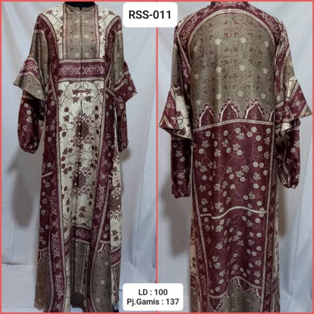 Gamis look like wearing klamby /agnia dress/gamis kekinian