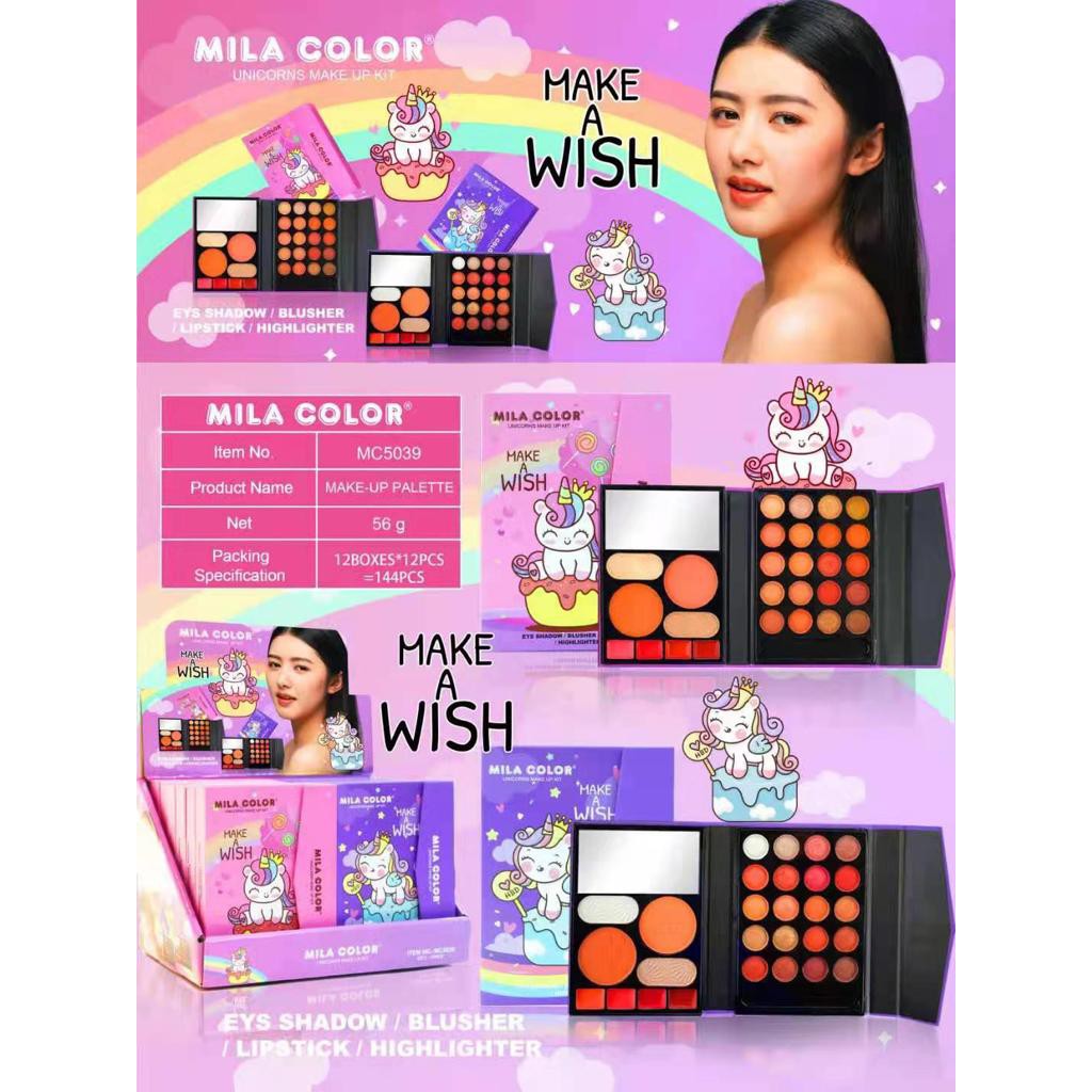 (cyber) cod MILA COLOR DOMPET EYESHADOW PALLETE