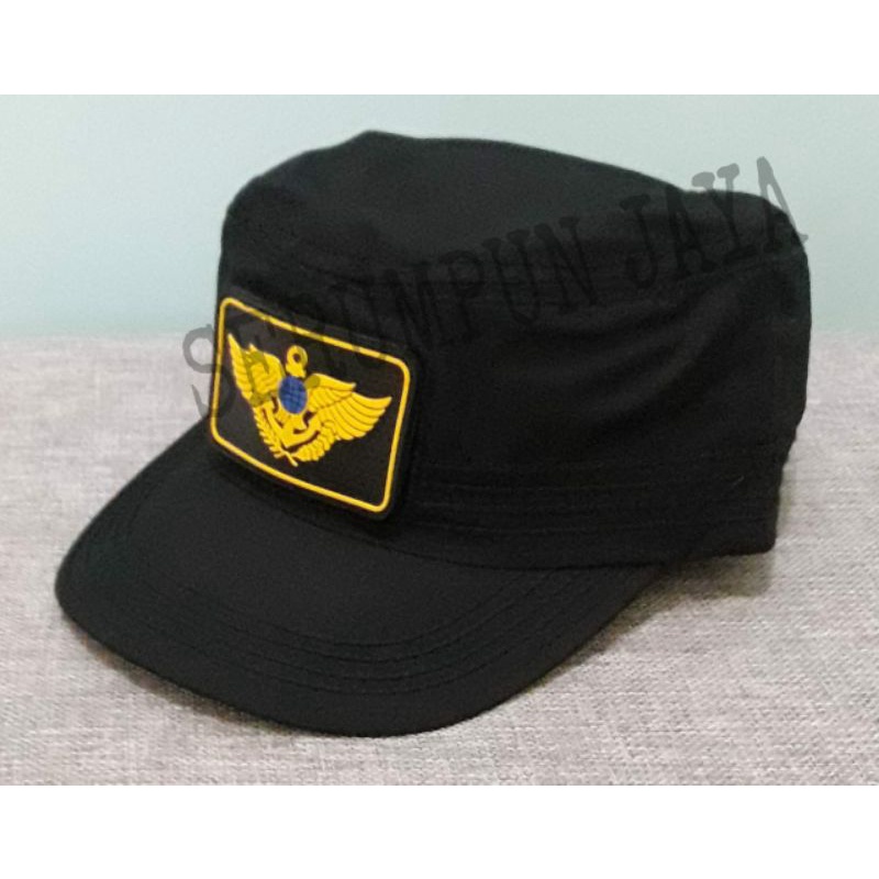 TOPI KOMANDO DISHUB - TOPI KOMANDO DISHUB VELCRO 2 PATCH