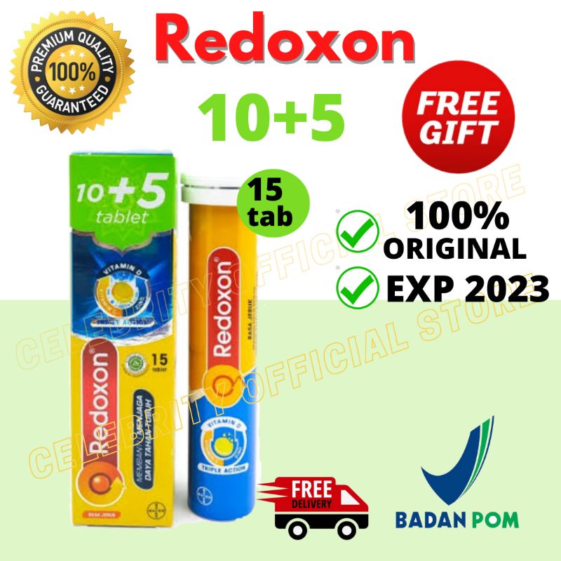 Jual Redoxon Triple Action Tablet Shopee Indonesia