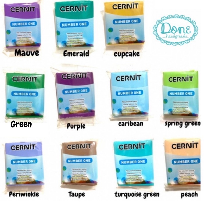 cernit soft polymer clay modelling clay bahan kerajinan tangan earings clay rings perhiasan polymer clay murah clay anting