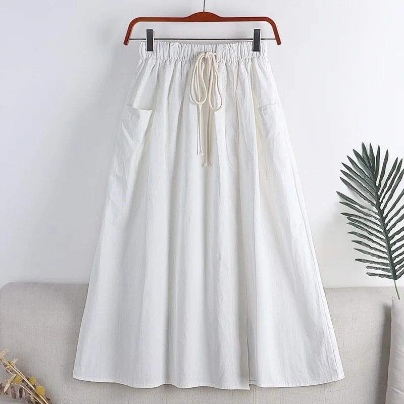 SHAGIVA SKIRT HS TOYOBO ROK 93 CM L.PINGGANG 52-96 CM FULL KARET ROK WNAITA POLOS ADA SAKU DIBAGIAN KANANA DAN KIRIN RK WANITA OOOTD DAN ACARA CASUAL  ROK  FASHION TEBRARU 2022