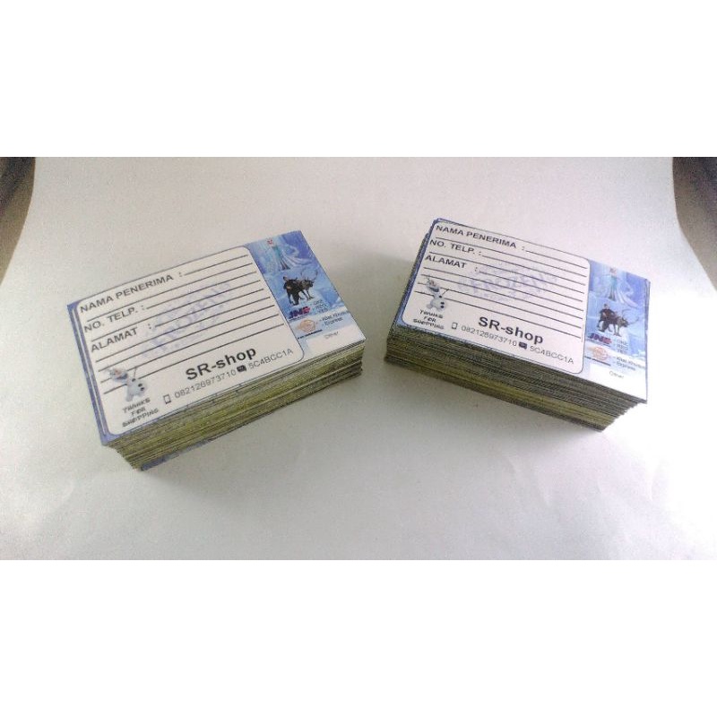 

Stiker pengiriman olshop costum satuan
