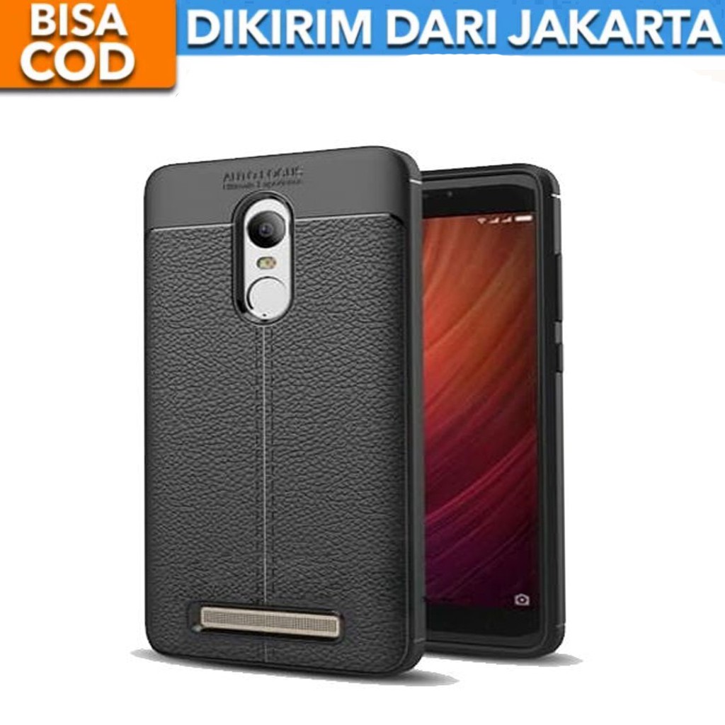 Case Auto Focus Xiaomi Redmi Note 3 Leather Experience SoftCase Slim Ultimate / Casing Kulit