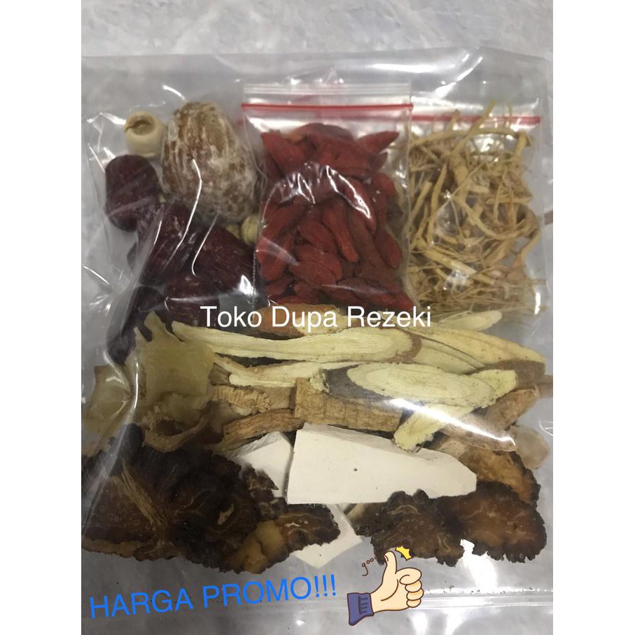 

Tim ayam obat komplit 12 macam herbal dijamin enak tim kue cia po