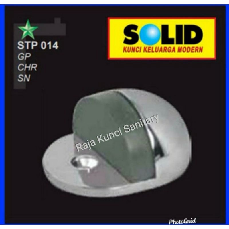 Door Stopper Keong Solid STP 014/Ganjalan Pintu/Door Stop Solid SN