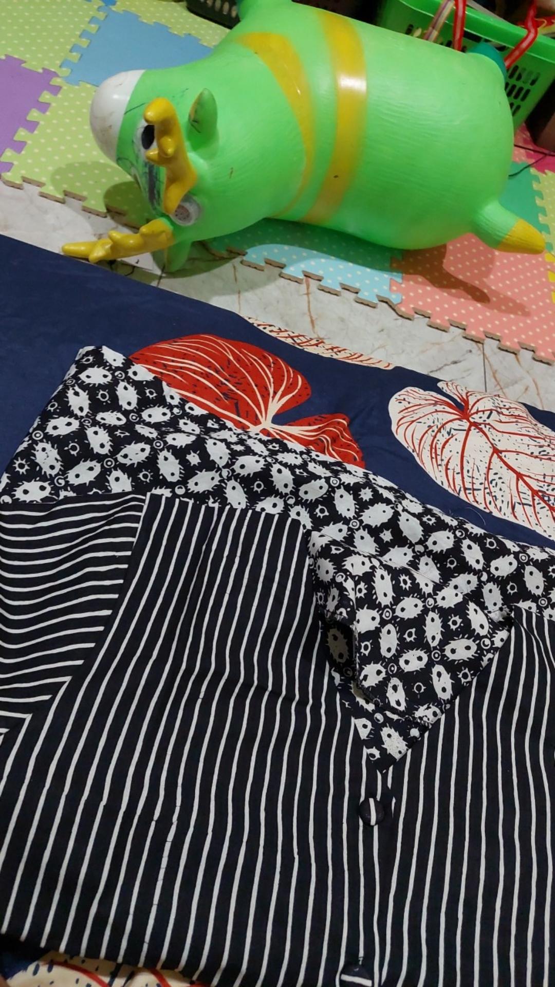 Bessy Top | Nigaya Batik | Blus Batik Wanita | Batik Wanita Lengan Pendek | Baju Batik Wanita Kerja