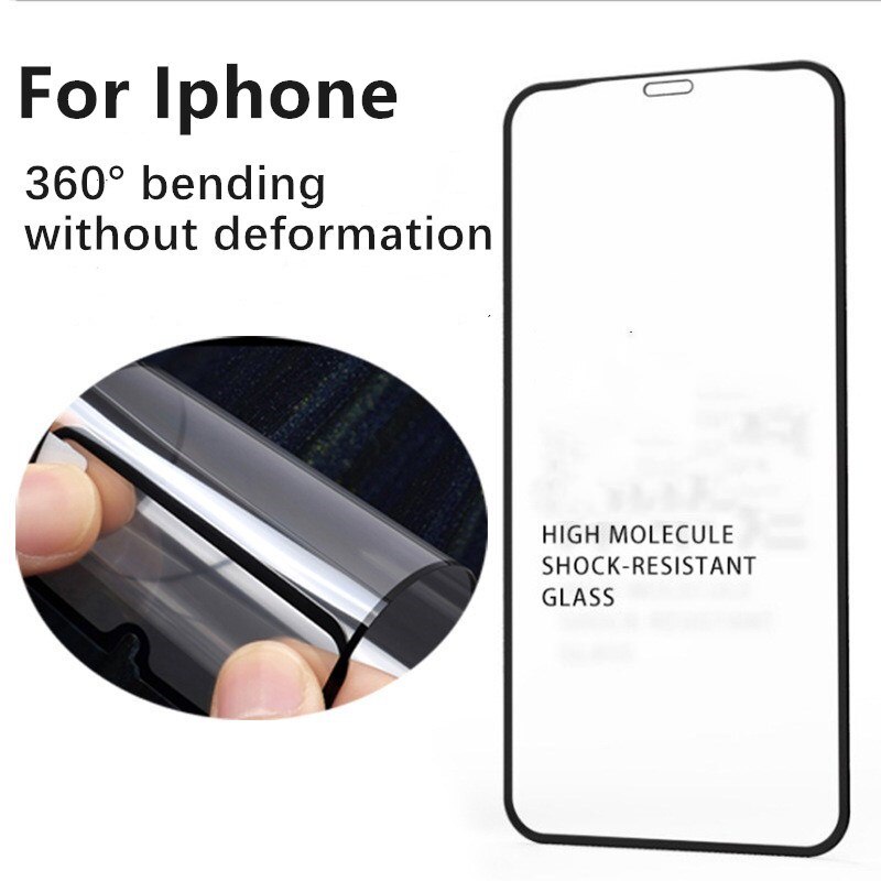 2Pcs 3D Ceramic Soft Full Glue Protective Film For VIVO X60 / X60 pro / X50 / x50 Pro / X30 / X30 pro / X27 / X27 Pro / X23X / 23 / X21 / S9 / S7 / S6 / S5 / iqoo7 Not Glass Screen Protector