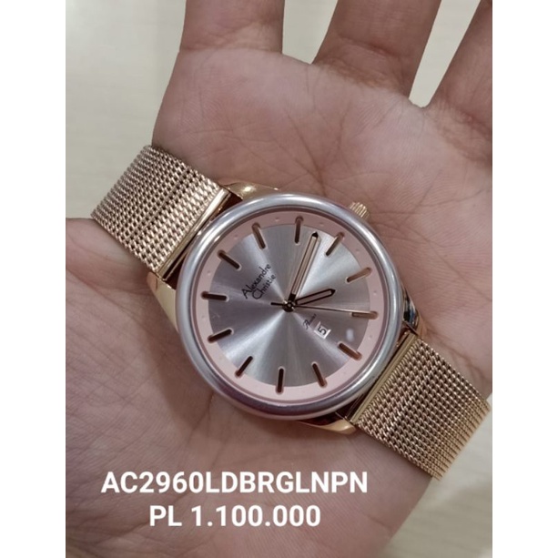 Alexandre Christie 2960 Sands | Jam Tangan Original Wanita | Bukan KW