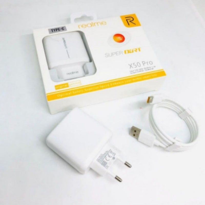 TRAVEL CHARGER TC REALME X50 PRO FAST CHARGING TYPE C