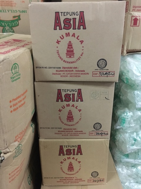 Tepung Asia Kumala Dus / Tepung Asia Karton 25bks x 80g/ Tepung Asia Dus