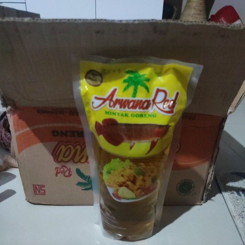 

Minyak goreng arwana 1L 1dus