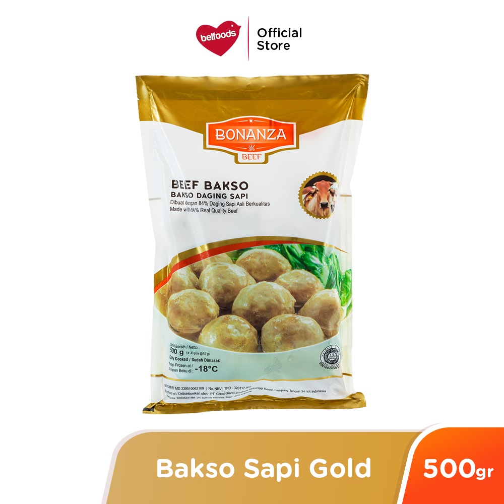 

Bonanza Bakso Sapi Gold 500 gr