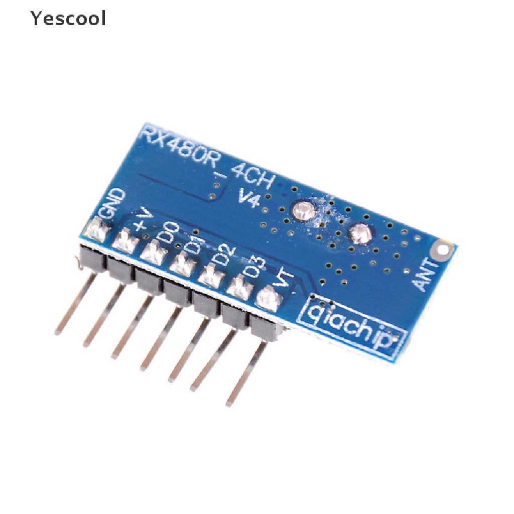 Yescool Modul Decoder Penerima Kode Wireless RF 433mhz 1527