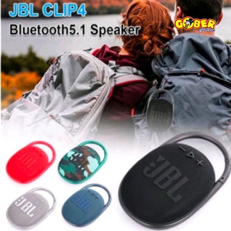 SPEAKER BLUETOOTH JBL CLIP4 WIRELESS PORTABLE (like ori)