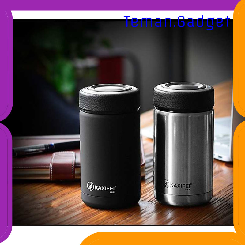 TG-OL016 ONETWOCUPS BOTOL MINUM THERMOS MINI STAINLESS STEEL 400ML - K623
