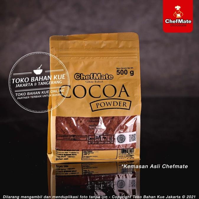 

[COD] Chefmate Cokelat Bubuk Premium 500gr Red Cocoa Powder Purecocoa Coklat [COD]