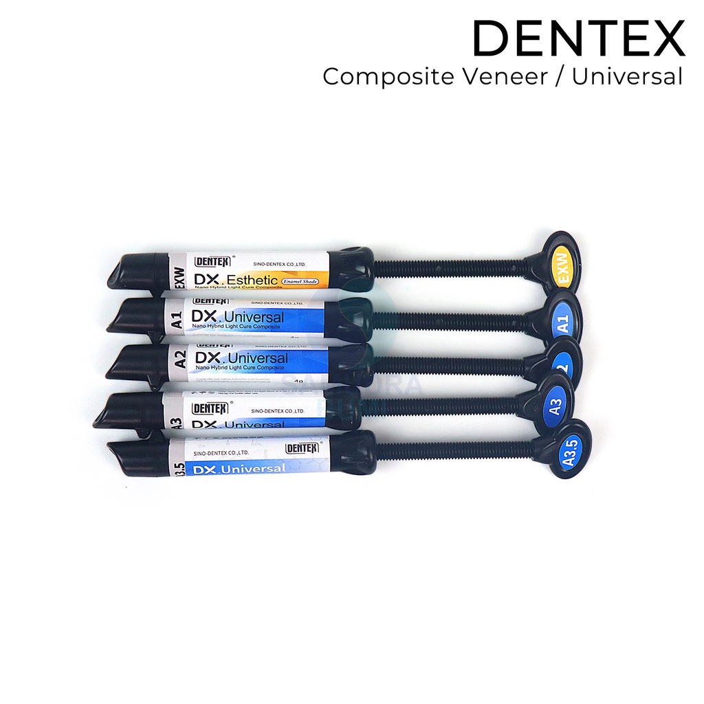 [EKONOMIS] Composite Nano-Hybrid DENTEX  MEDENTAL RUBY Composite Dental/ Veneer Termurah