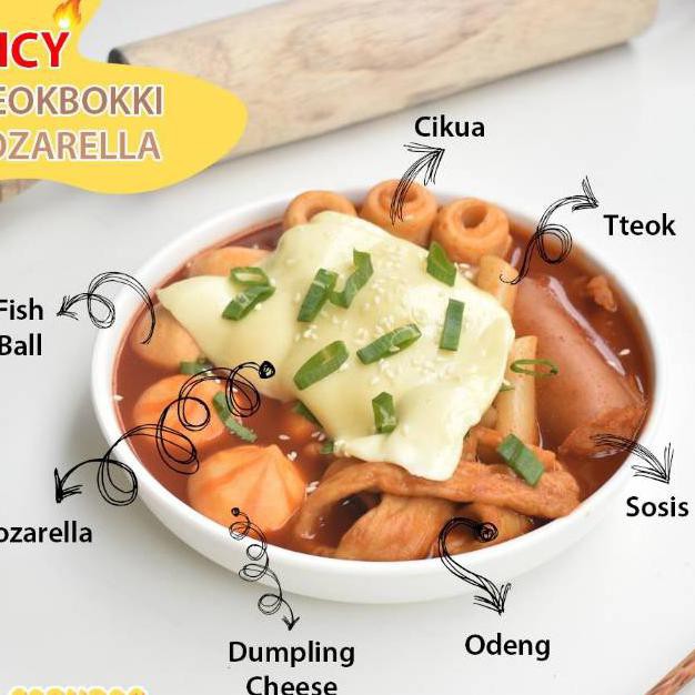 

Pasti Ready Spicy Tteokbokki (Topokki Tokpokki Tokpoki) (Khusus Pulau Jawa, Palembang, Denpasar,