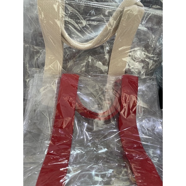 

tas mika transparant 30x25x10